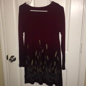 Beautiful Maroon Dress